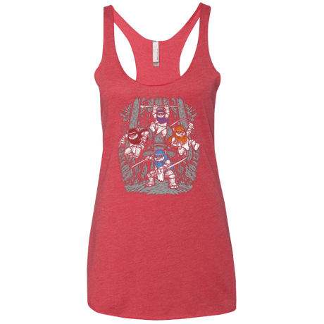 T-Shirts Vintage Red / X-Small The Ninja Savages Women's Triblend Racerback Tank