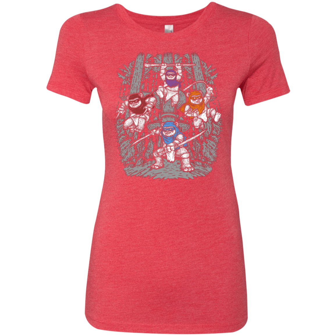 T-Shirts Vintage Red / Small The Ninja Savages Women's Triblend T-Shirt