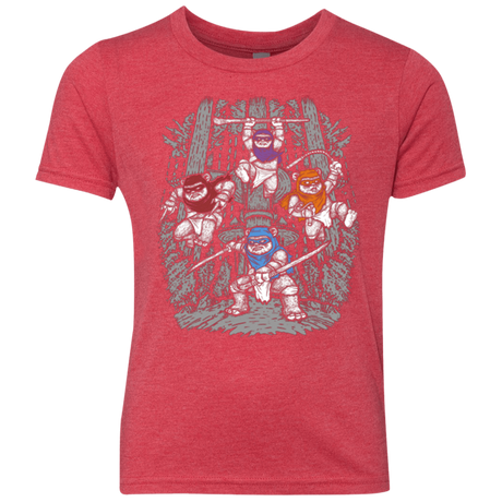 T-Shirts Vintage Red / YXS The Ninja Savages Youth Triblend T-Shirt