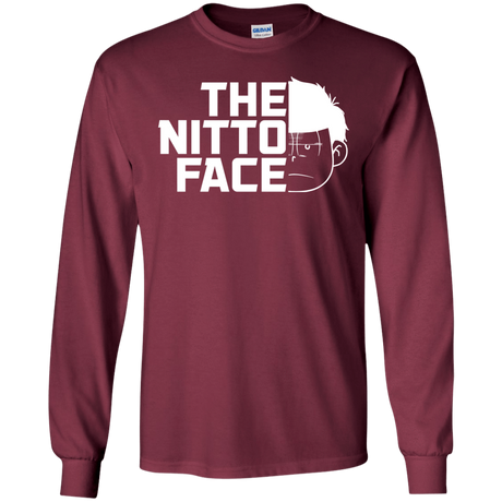 T-Shirts Maroon / S The Nitto Face Men's Long Sleeve T-Shirt