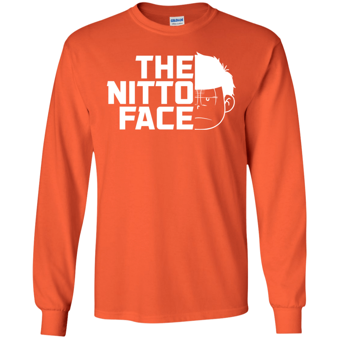 T-Shirts Orange / S The Nitto Face Men's Long Sleeve T-Shirt