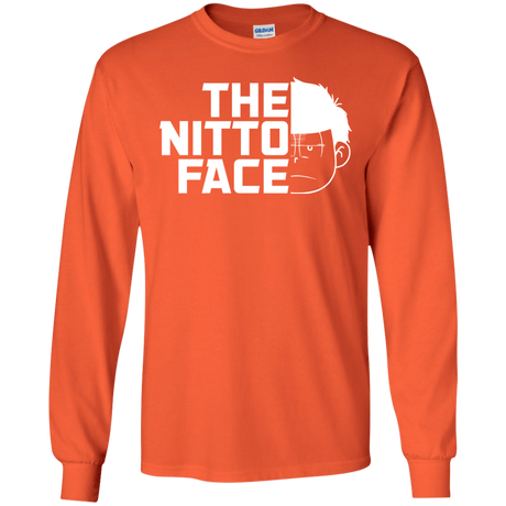 T-Shirts Orange / S The Nitto Face Men's Long Sleeve T-Shirt