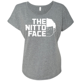 T-Shirts Premium Heather / X-Small The Nitto Face Triblend Dolman Sleeve