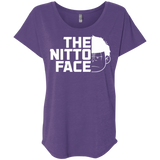 T-Shirts Purple Rush / X-Small The Nitto Face Triblend Dolman Sleeve