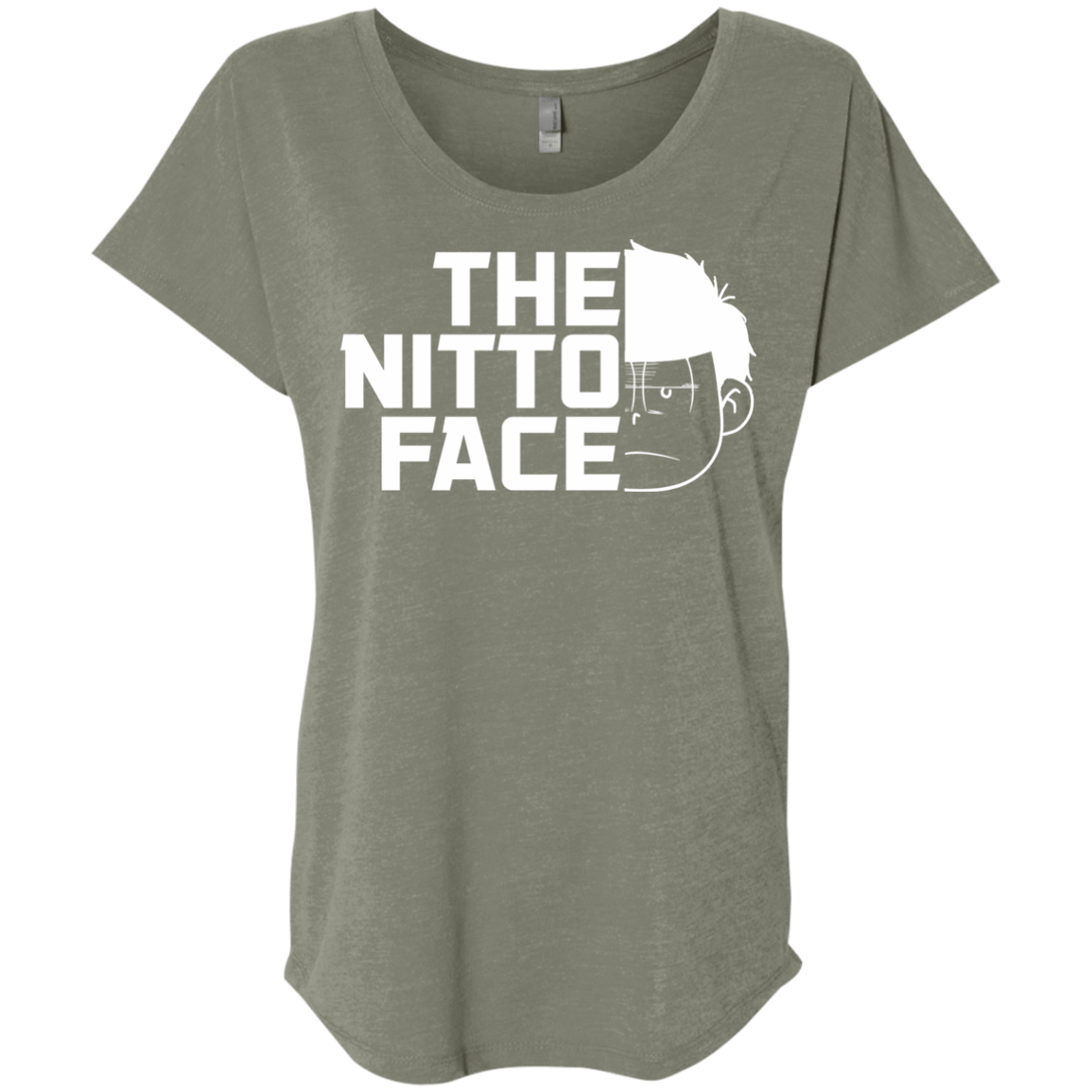 T-Shirts Venetian Grey / X-Small The Nitto Face Triblend Dolman Sleeve