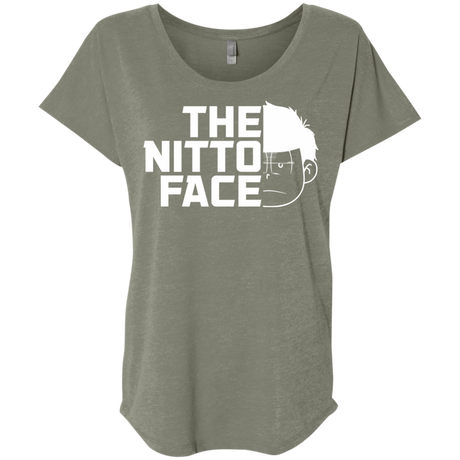 T-Shirts Venetian Grey / X-Small The Nitto Face Triblend Dolman Sleeve