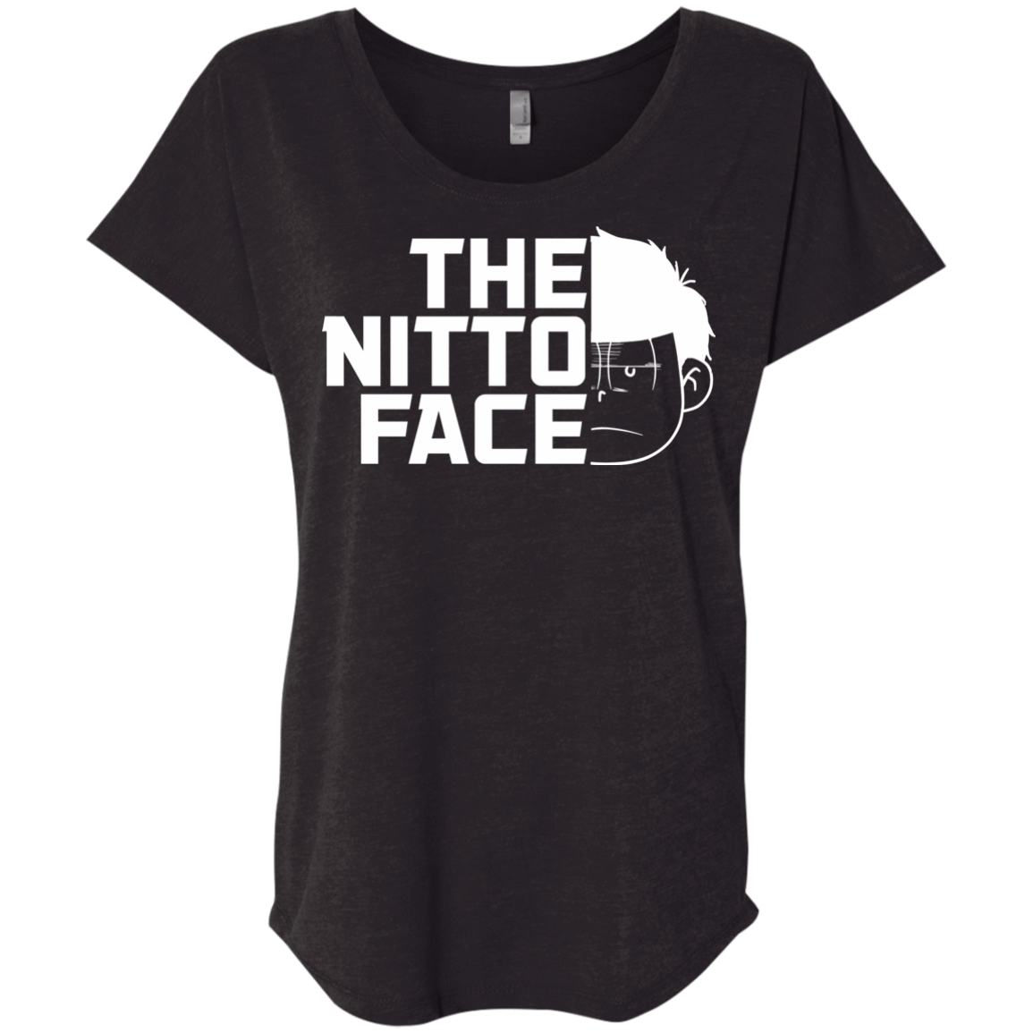 T-Shirts Vintage Black / X-Small The Nitto Face Triblend Dolman Sleeve