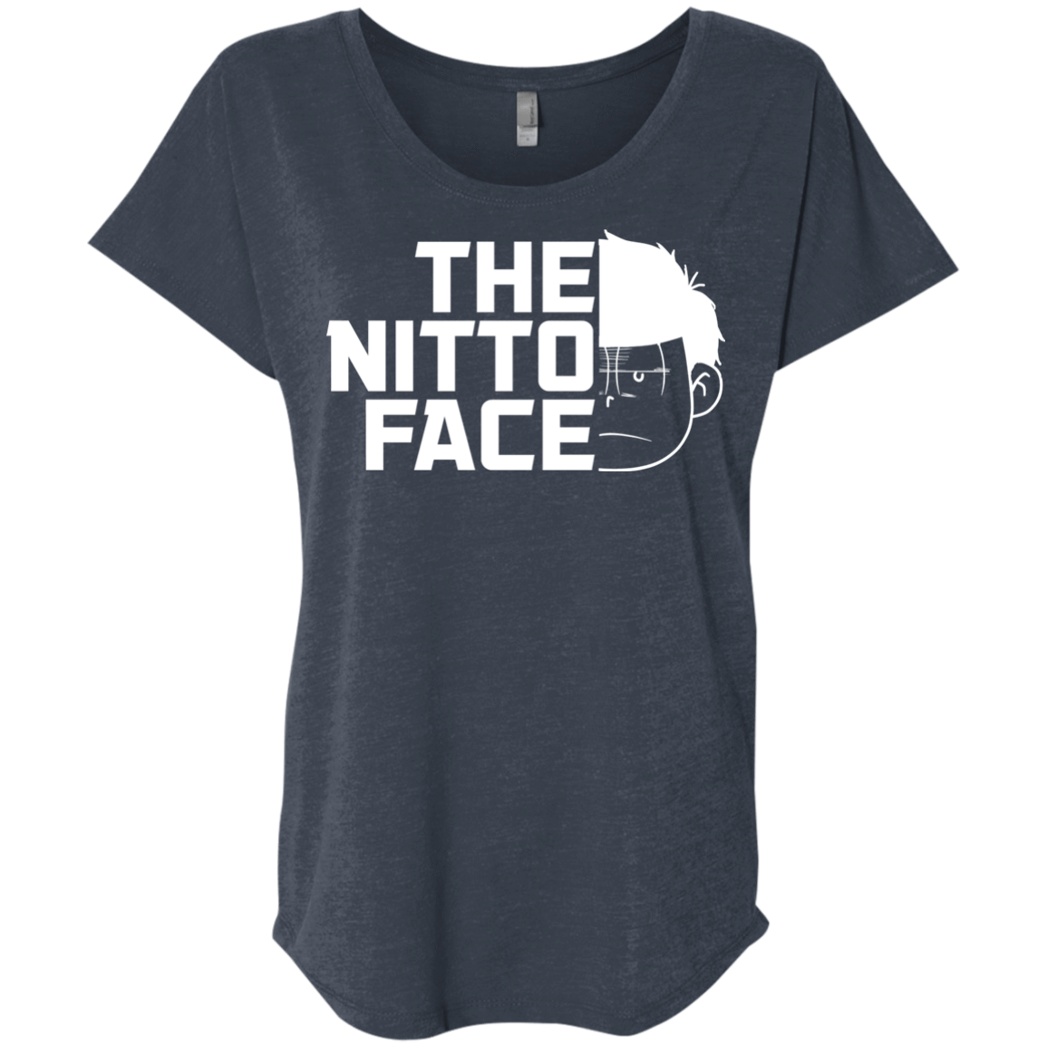 T-Shirts Vintage Navy / X-Small The Nitto Face Triblend Dolman Sleeve