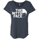 T-Shirts Vintage Navy / X-Small The Nitto Face Triblend Dolman Sleeve