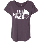 T-Shirts Vintage Purple / X-Small The Nitto Face Triblend Dolman Sleeve