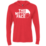 T-Shirts Vintage Red / X-Small The Nitto Face Triblend Long Sleeve Hoodie Tee