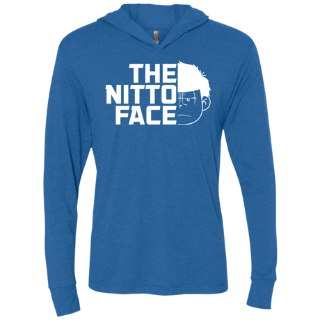 T-Shirts Vintage Royal / X-Small The Nitto Face Triblend Long Sleeve Hoodie Tee
