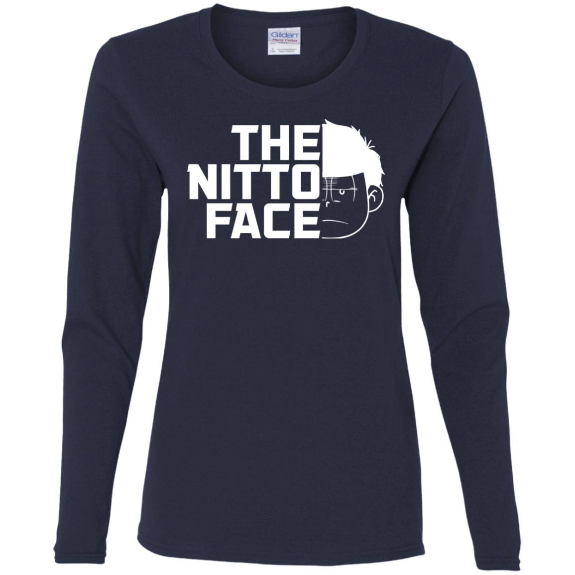 T-Shirts Navy / S The Nitto Face Women's Long Sleeve T-Shirt