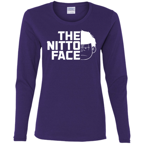 T-Shirts Purple / S The Nitto Face Women's Long Sleeve T-Shirt