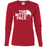T-Shirts Red / S The Nitto Face Women's Long Sleeve T-Shirt