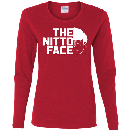 T-Shirts Red / S The Nitto Face Women's Long Sleeve T-Shirt