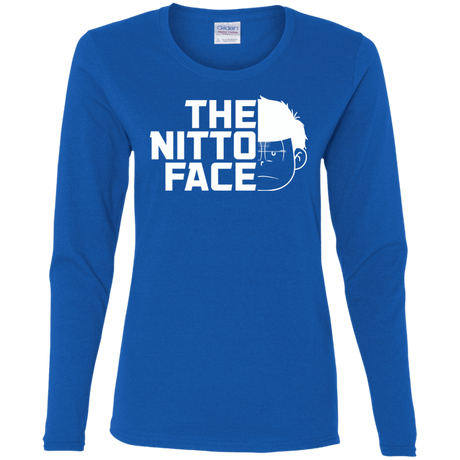 T-Shirts Royal / S The Nitto Face Women's Long Sleeve T-Shirt