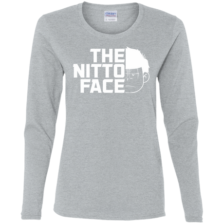 T-Shirts Sport Grey / S The Nitto Face Women's Long Sleeve T-Shirt