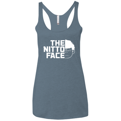 T-Shirts Indigo / X-Small The Nitto Face Women's Triblend Racerback Tank