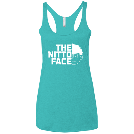 T-Shirts Tahiti Blue / X-Small The Nitto Face Women's Triblend Racerback Tank