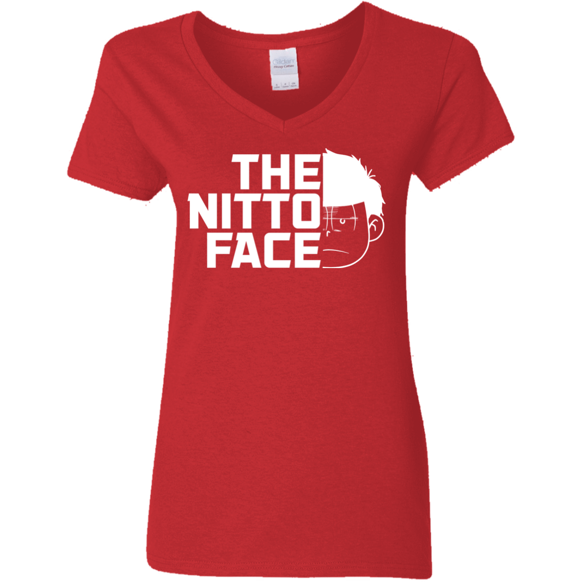 The Nitto Face Women's V-Neck T-Shirt