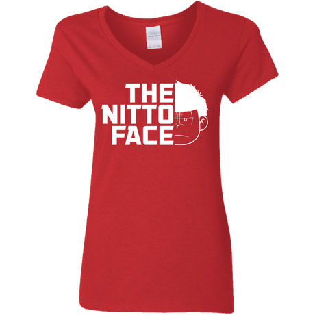 The Nitto Face Women's V-Neck T-Shirt