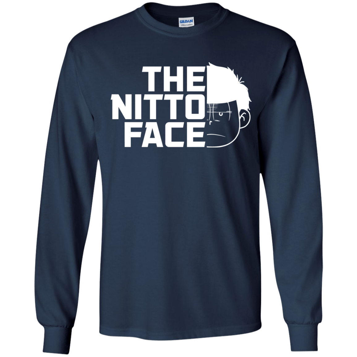 T-Shirts Navy / YS The Nitto Face Youth Long Sleeve T-Shirt