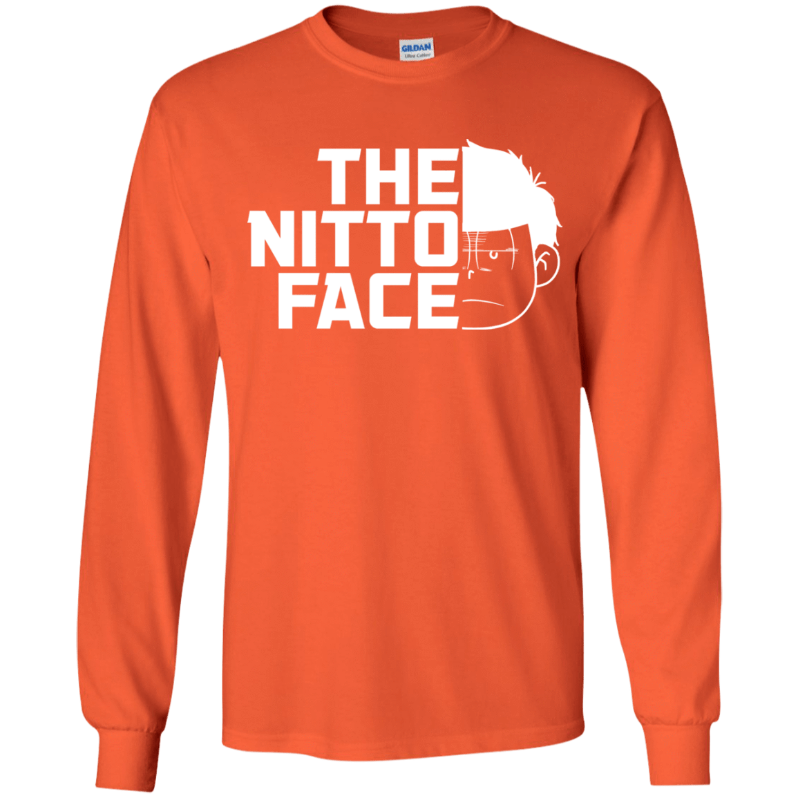 T-Shirts Orange / YS The Nitto Face Youth Long Sleeve T-Shirt