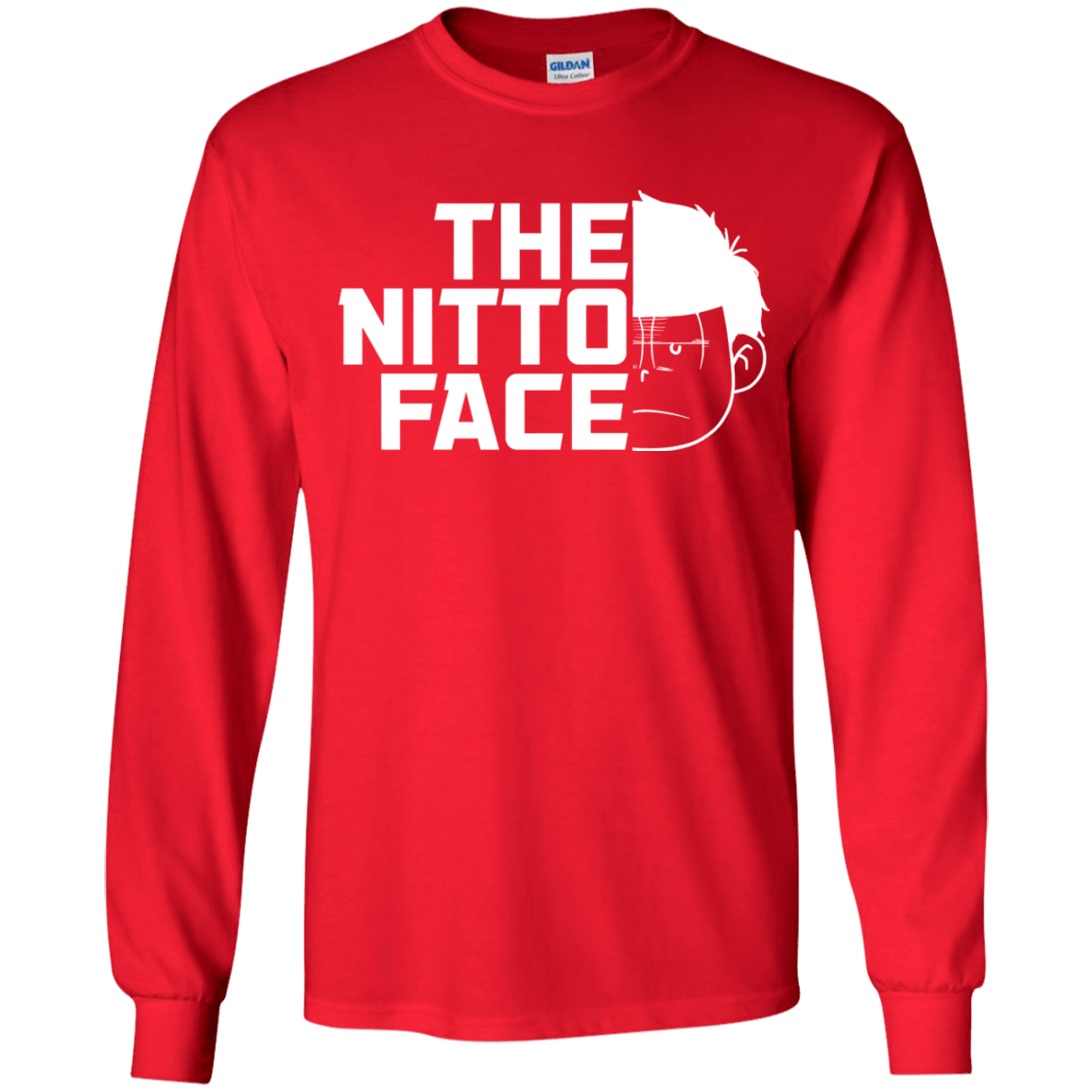 T-Shirts Red / YS The Nitto Face Youth Long Sleeve T-Shirt