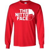 T-Shirts Red / YS The Nitto Face Youth Long Sleeve T-Shirt