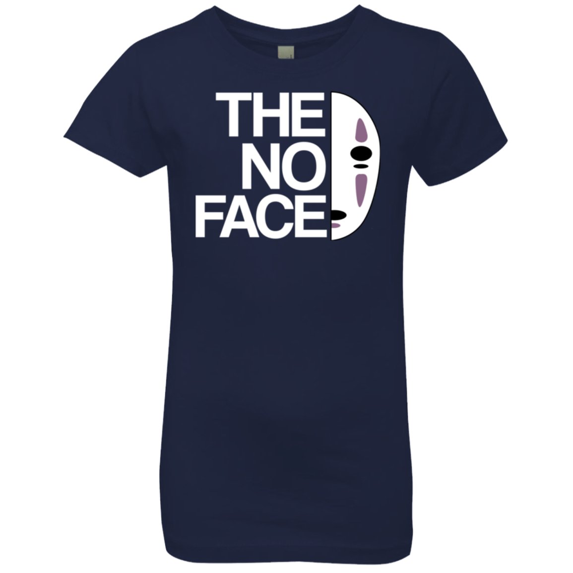 T-Shirts Midnight Navy / YXS The No Face Girls Premium T-Shirt