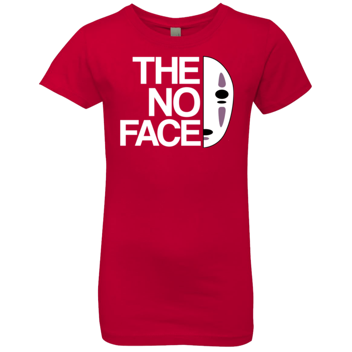 T-Shirts Red / YXS The No Face Girls Premium T-Shirt