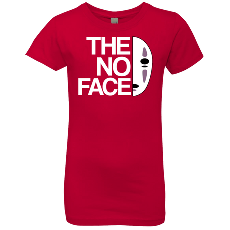 T-Shirts Red / YXS The No Face Girls Premium T-Shirt