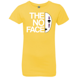 T-Shirts Vibrant Yellow / YXS The No Face Girls Premium T-Shirt