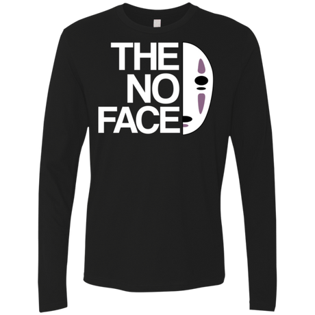 T-Shirts Black / Small The No Face Men's Premium Long Sleeve