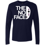 T-Shirts Midnight Navy / Small The No Face Men's Premium Long Sleeve