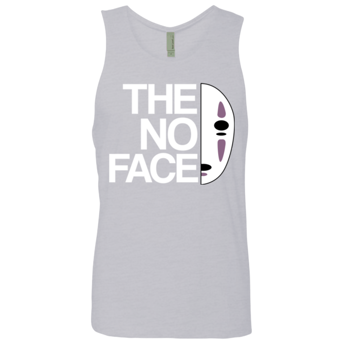 T-Shirts Heather Grey / Small The No Face Men's Premium Tank Top