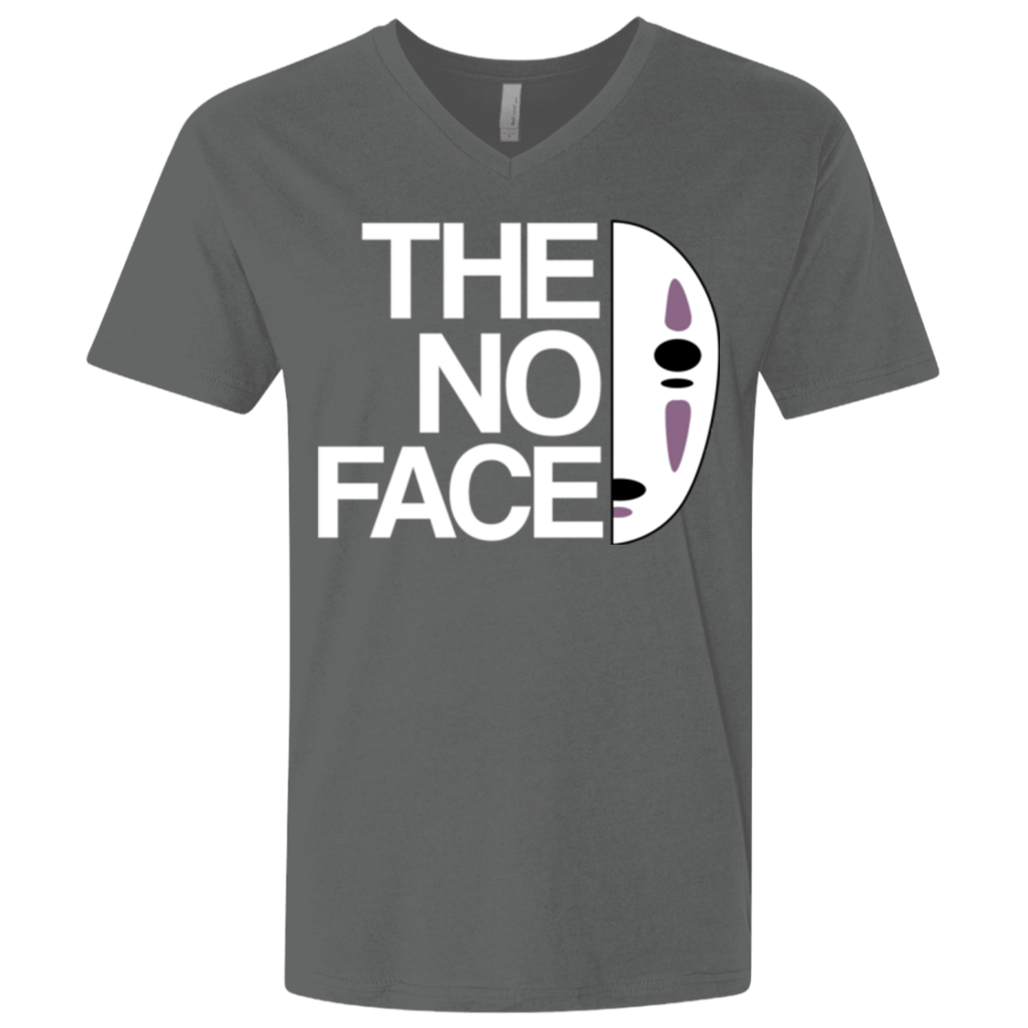 T-Shirts Heavy Metal / X-Small The No Face Men's Premium V-Neck