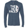T-Shirts Indigo / X-Small The No Face Triblend Long Sleeve Hoodie Tee