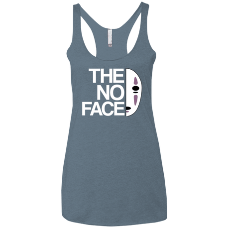 T-Shirts Indigo / X-Small The No Face Women's Triblend Racerback Tank