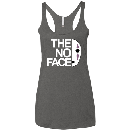 T-Shirts Premium Heather / X-Small The No Face Women's Triblend Racerback Tank