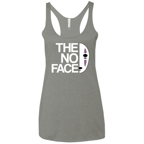T-Shirts Venetian Grey / X-Small The No Face Women's Triblend Racerback Tank