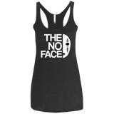 T-Shirts Vintage Black / X-Small The No Face Women's Triblend Racerback Tank