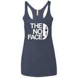 T-Shirts Vintage Navy / X-Small The No Face Women's Triblend Racerback Tank