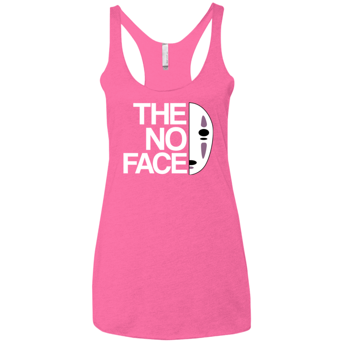 T-Shirts Vintage Pink / X-Small The No Face Women's Triblend Racerback Tank