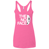 T-Shirts Vintage Pink / X-Small The No Face Women's Triblend Racerback Tank