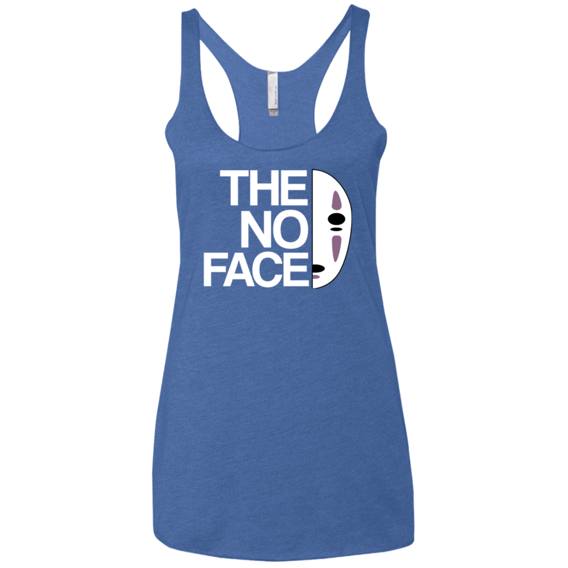 T-Shirts Vintage Royal / X-Small The No Face Women's Triblend Racerback Tank