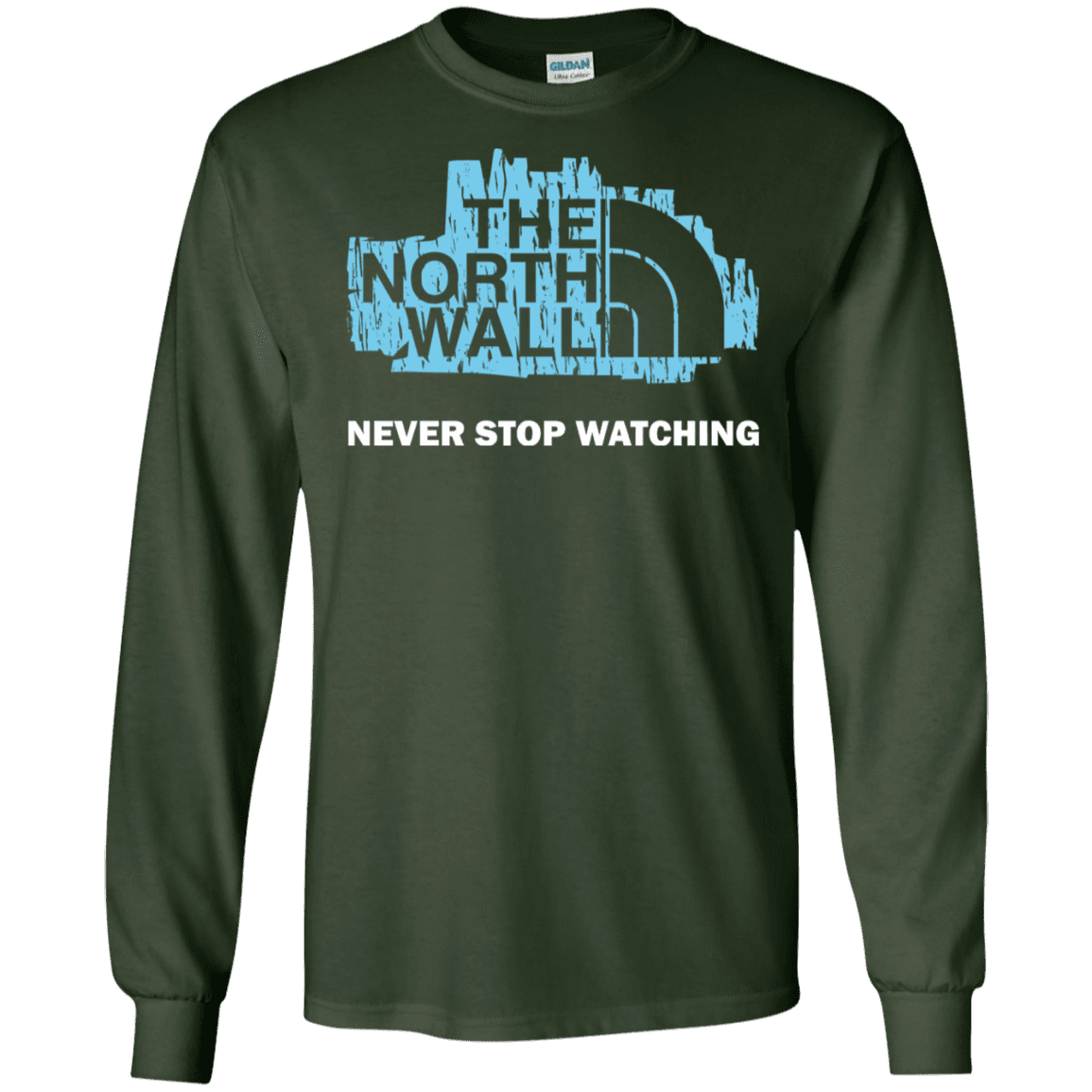 T-Shirts Forest Green / S The North Wall Men's Long Sleeve T-Shirt