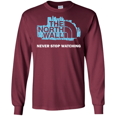 T-Shirts Maroon / S The North Wall Men's Long Sleeve T-Shirt