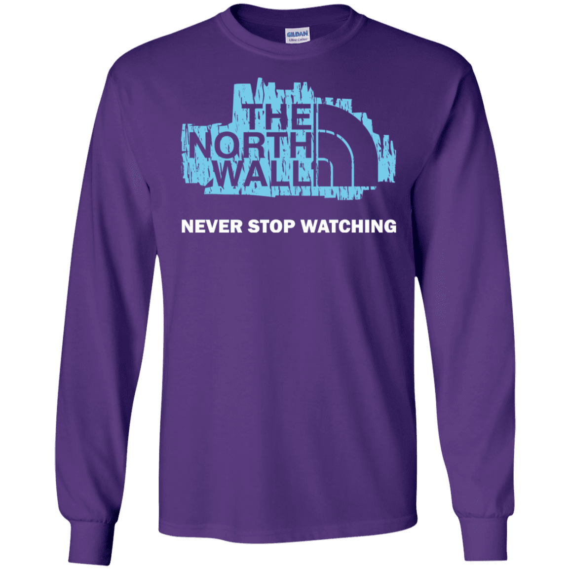 T-Shirts Purple / S The North Wall Men's Long Sleeve T-Shirt